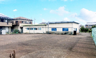 守山市播磨田町の事業用地の外観