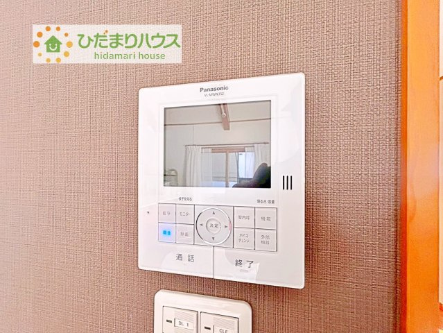 【セキュリティ】 | つくば市山中　中古戸建 | TVモニター付きで防犯面も安心です！！