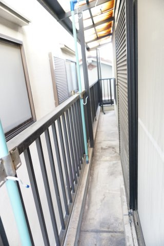 中古戸建　大東市緑が丘1丁目（平成8年築）のバルコニー