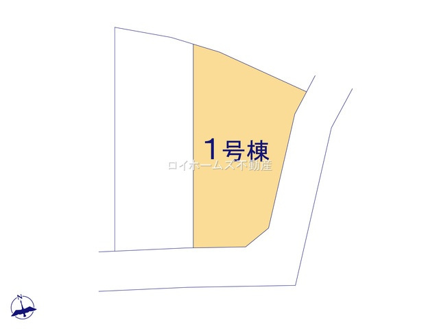 【区画図】 | 春日井市下津町134-3『仲介料無料』新築戸建て | 1号棟