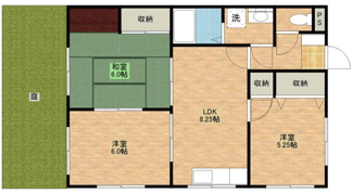 【間取り】 | 錦ハイツ