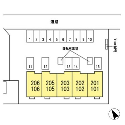 【区画図】 | ミッドレジデンス矢田