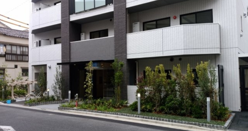 ベルジューレ錦糸町のエントランス