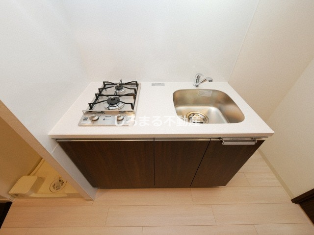 プレサンスOSAKA DOMECITYスクエアのキッチン