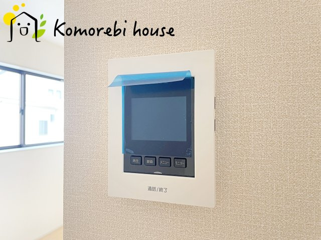 さいたま市北区宮原町　第3　新築一戸建て　リーブルガーデン　01の防犯設備|モニター付インターホンです