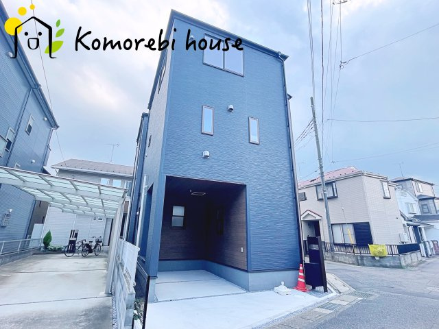 さいたま市北区宮原町　第3　新築一戸建て　リーブルガーデン　01の外観|きれいな外観です