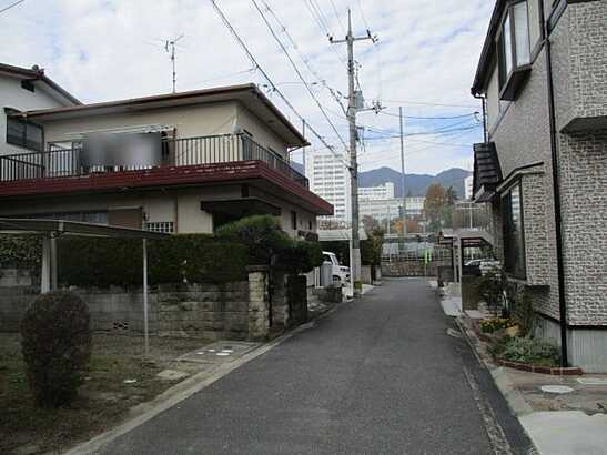 【前面道路含む現地写真】