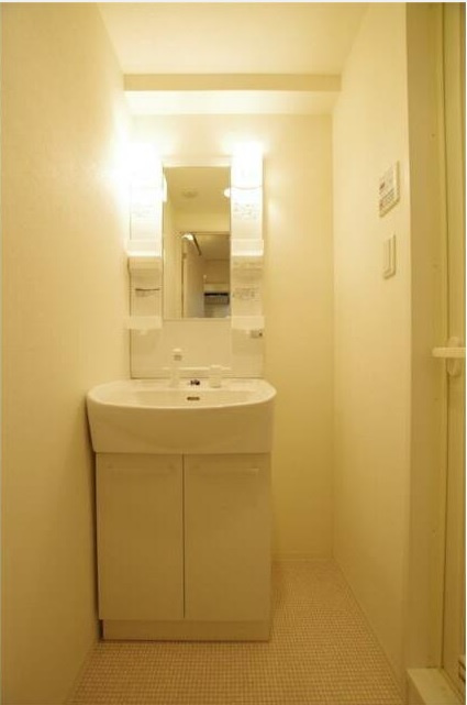 フュージョナル両国TREの洗面所