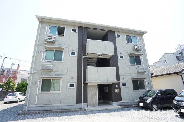 熊本市中央区世安３丁目のアパートの外観