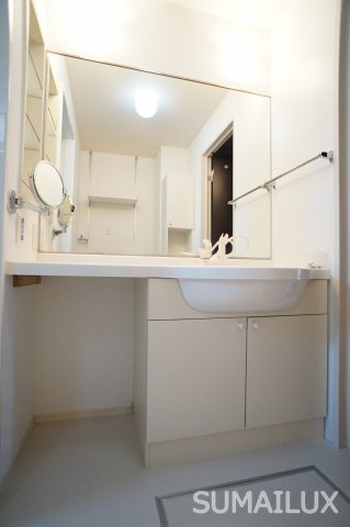 熊本市中央区世安３丁目のアパートの洗面所