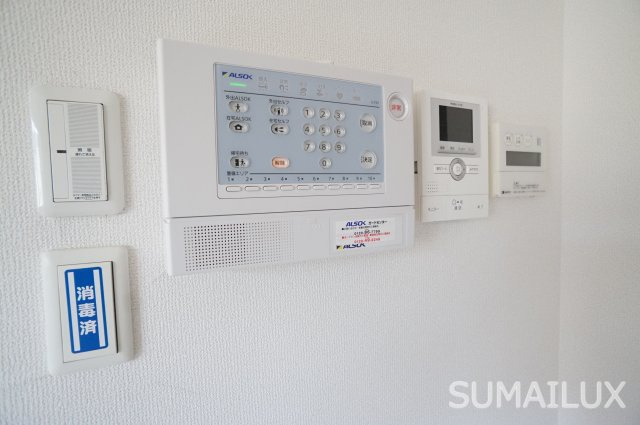 熊本市中央区世安３丁目のアパートのセキュリティ