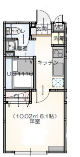 三木市志染町西自由が丘１丁目のアパート