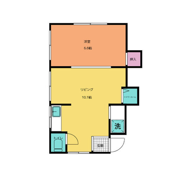 パーク塩屋の間取り