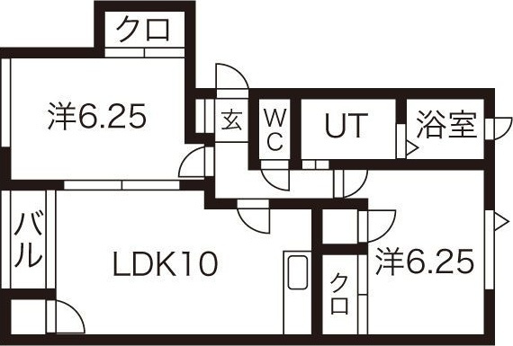 ストリームA棟の間取り