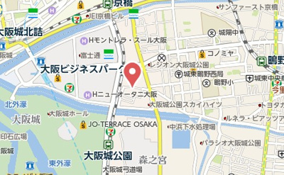 【地図】 | ララプレイス大阪城公園ノルド
