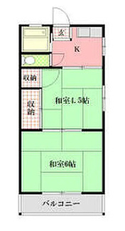 【間取り】 | 【ブロック造2棟一括アパート】横須賀市小矢部３丁目