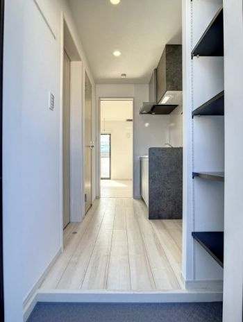 コンフォート川口の玄関