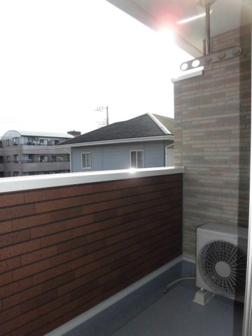 グレースコートⅤのバルコニー