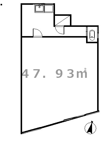 西八木崎ハイツの間取り