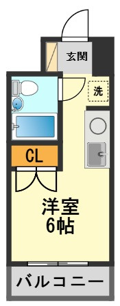モンシェール新小岩の間取り