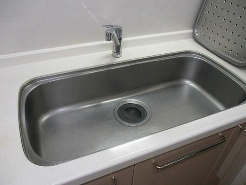 熊本市中央区新屋敷１丁目の賃貸マンションのキッチン