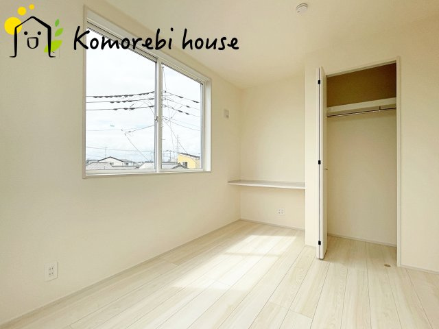 さいたま市北区宮原町　第3　新築一戸建て　リーブルガーデン　02の寝室|使い勝手のいい寝室です