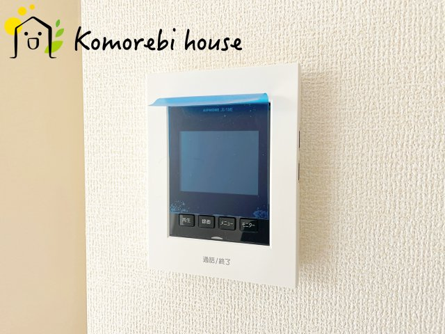 さいたま市北区宮原町　第3　新築一戸建て　リーブルガーデン　02の防犯設備|モニター付インターホンです