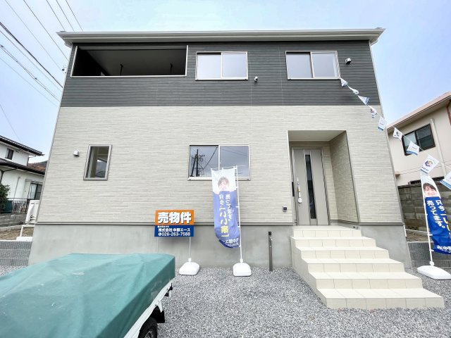 耐震等級３！ご成約プレゼント対象物件！の外観|完成済み物件！いつでも見学可能です♪お問合せは＜Tel 026-477-7419＞まで♪ 　２号棟