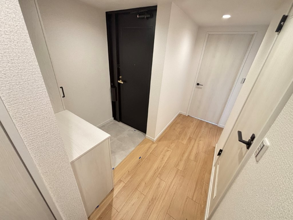  パークシティ鳥見B棟の玄関