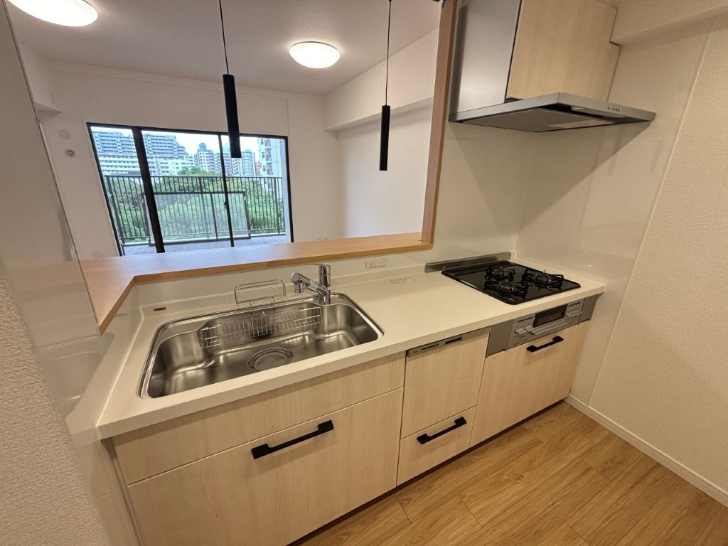  パークシティ鳥見B棟のキッチン