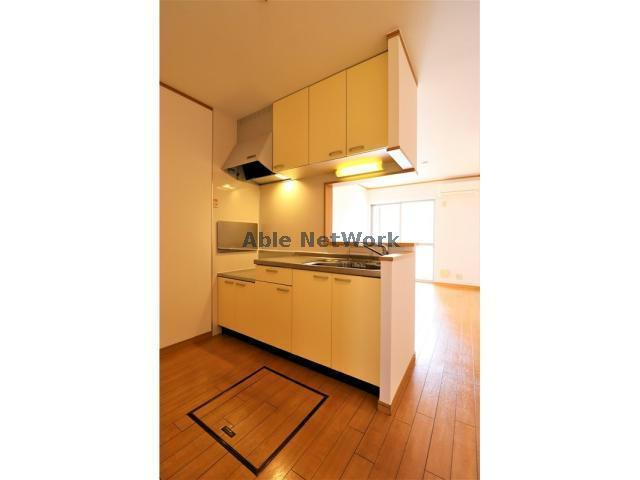 カーサⅥのキッチン|対面型キッチン