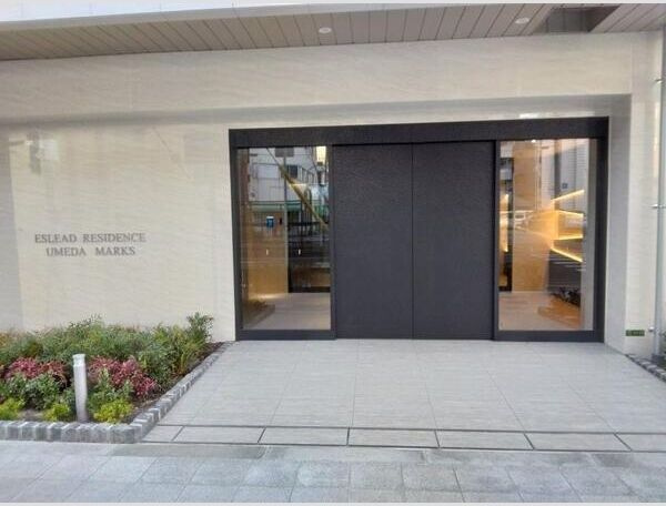 エスリードレジデンス梅田マークスのエントランス