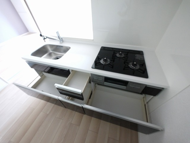 アネモスヒルズ天理Ⅱのキッチン|キッチンでお料理をお楽しみください