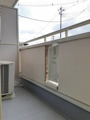 【バルコニー】 | グランツ城西 | バルコニーからの眺めを楽しみながら食事をしませんか