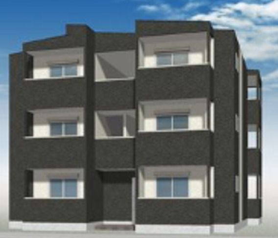 ジーメゾン川越南大塚の外観パース