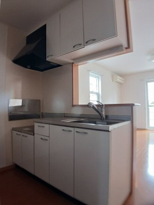 【キッチン】 | グローリーハウスＢ | 使いやすいキッチンです