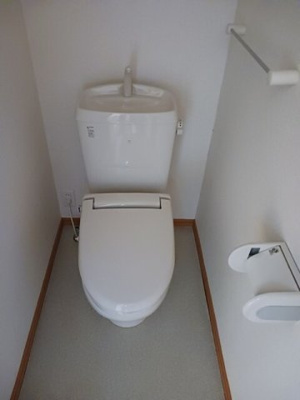 【トイレ】 | グローリーハウスＢ | 落ち着いたトイレです