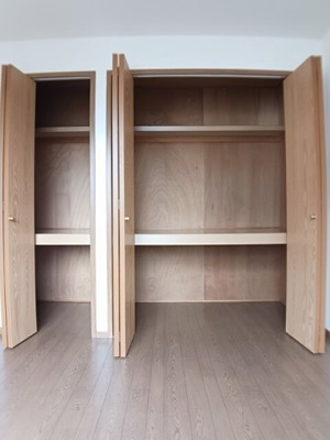 【収納】 | クレールＢ | たっぷりとした収納スペースです