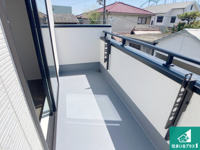 高砂市高砂町東宮町　新築一戸建てのバルコニー|日当たりのよいバルコニー！お部屋が開放的に！
