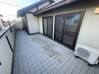 【バルコニー】 | 真岡市久下田4SLDK中古住宅