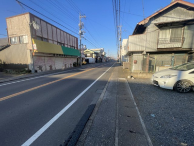 【前面道路含む現地写真】 | 真岡市久下田4SLDK中古住宅