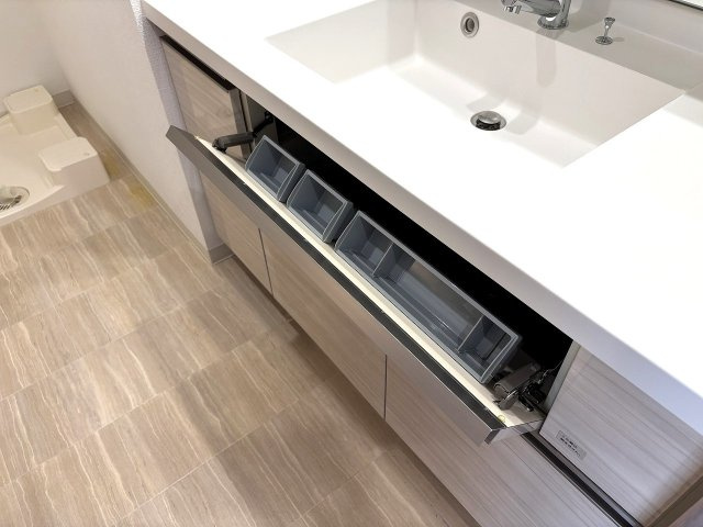 【収納】 | □■プライム湘南辻堂リーフィアレジデンス■□ | 洗面所下の収納