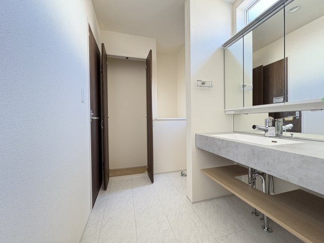 【脱衣所】 | 深谷市国済寺　ブルーミングガーデン　新築戸建　全1棟　1号棟