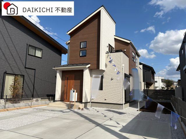 【外観】 | 深谷市国済寺　ブルーミングガーデン　新築戸建　全1棟　1号棟 | 1号棟
