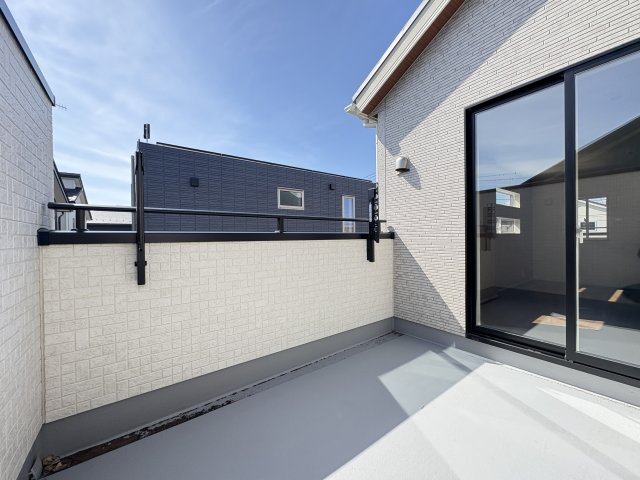 【バルコニー】 | 深谷市国済寺　ブルーミングガーデン　新築戸建　全1棟　1号棟