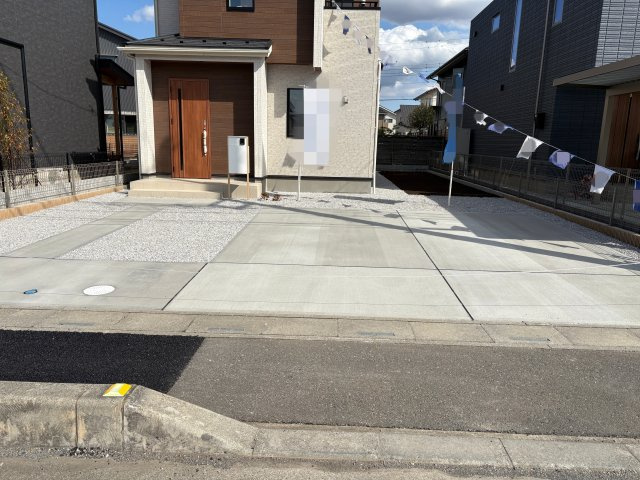 【駐車場】 | 深谷市国済寺　ブルーミングガーデン　新築戸建　全1棟　1号棟