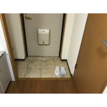 毎日通る玄関はこちらです