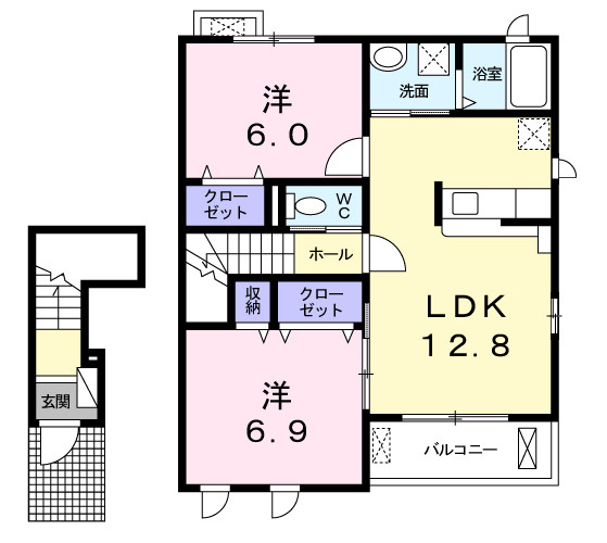 【間取り】 | シュウェット　メゾン