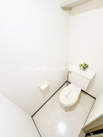 東村山市富士見町３丁目の賃貸マンションのトイレ