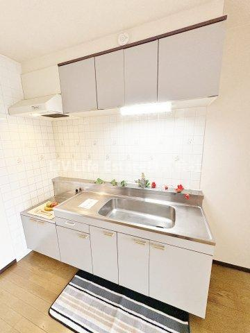 東村山市富士見町３丁目の賃貸マンションのキッチン